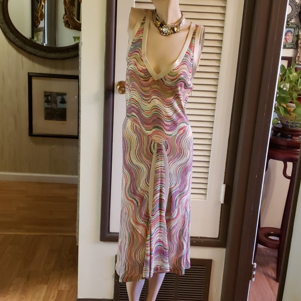 Missoni Multicoloured Sleeveless Dress